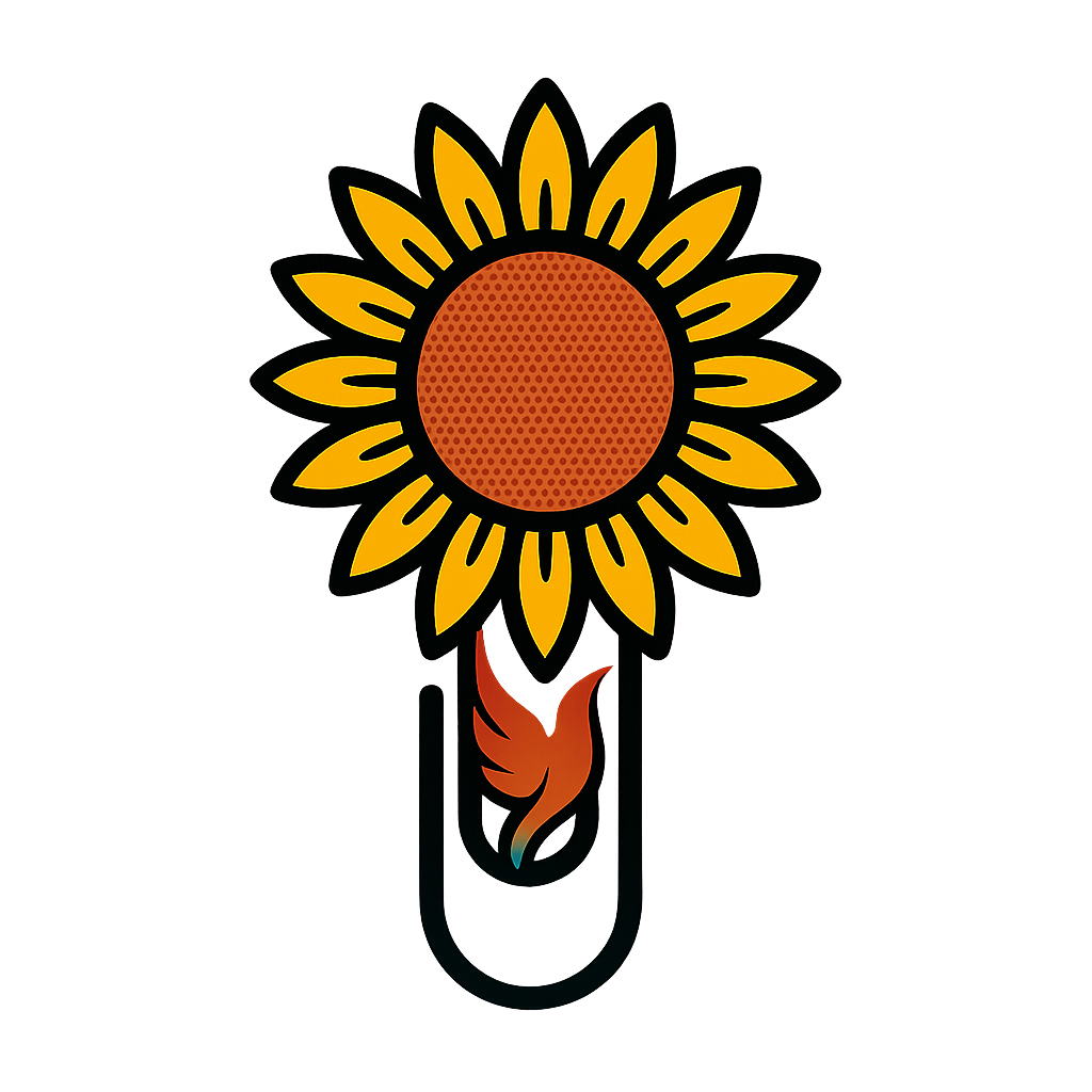 sunflower paperclip chaos clerk